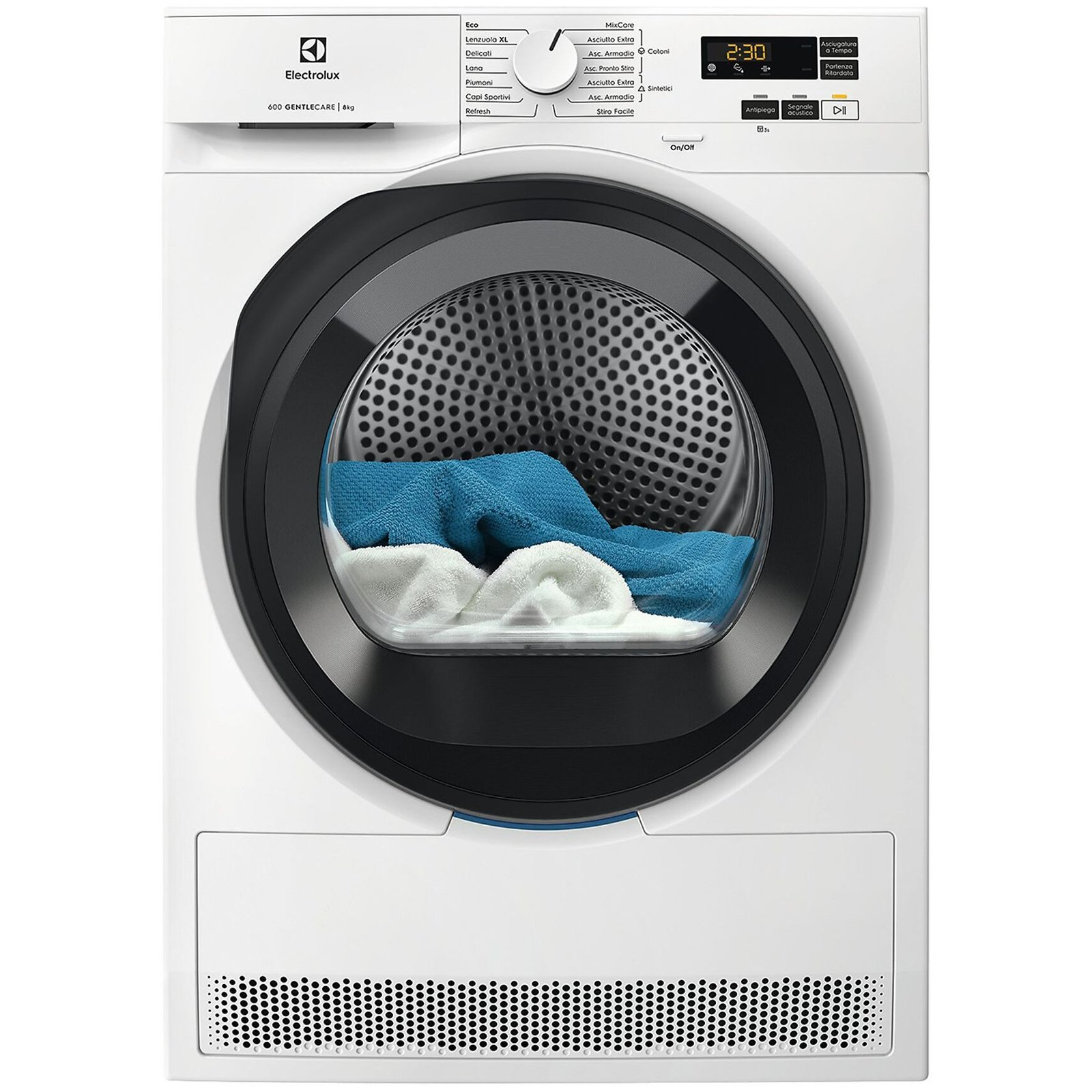 ELECTROLUX EW6HM182G asciugatrice, 8 kg, 63,8 cm, Classe A++