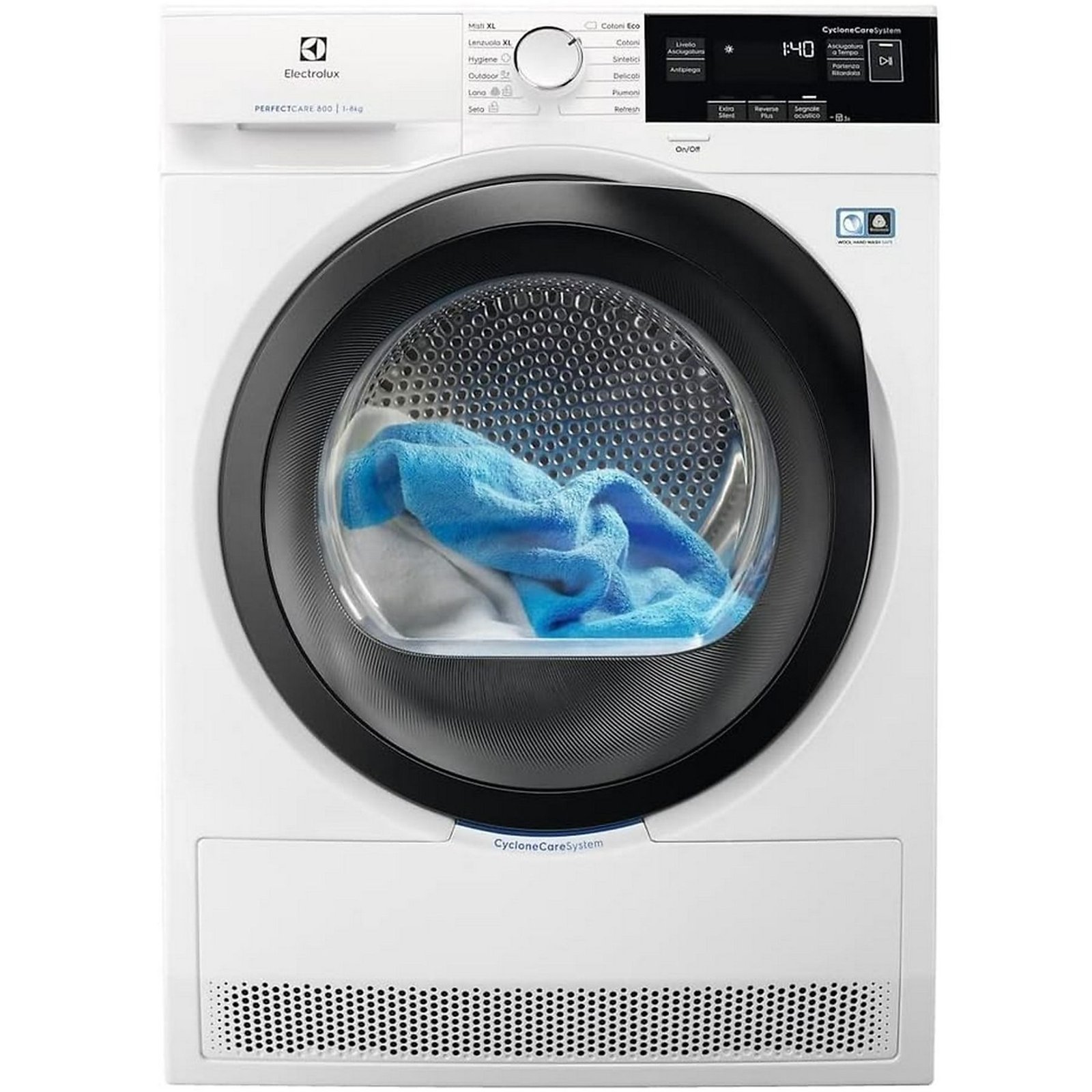 ELECTROLUX EW9HE83S3 asciugatrice, 8 kg, 662 mm, Classe A+++