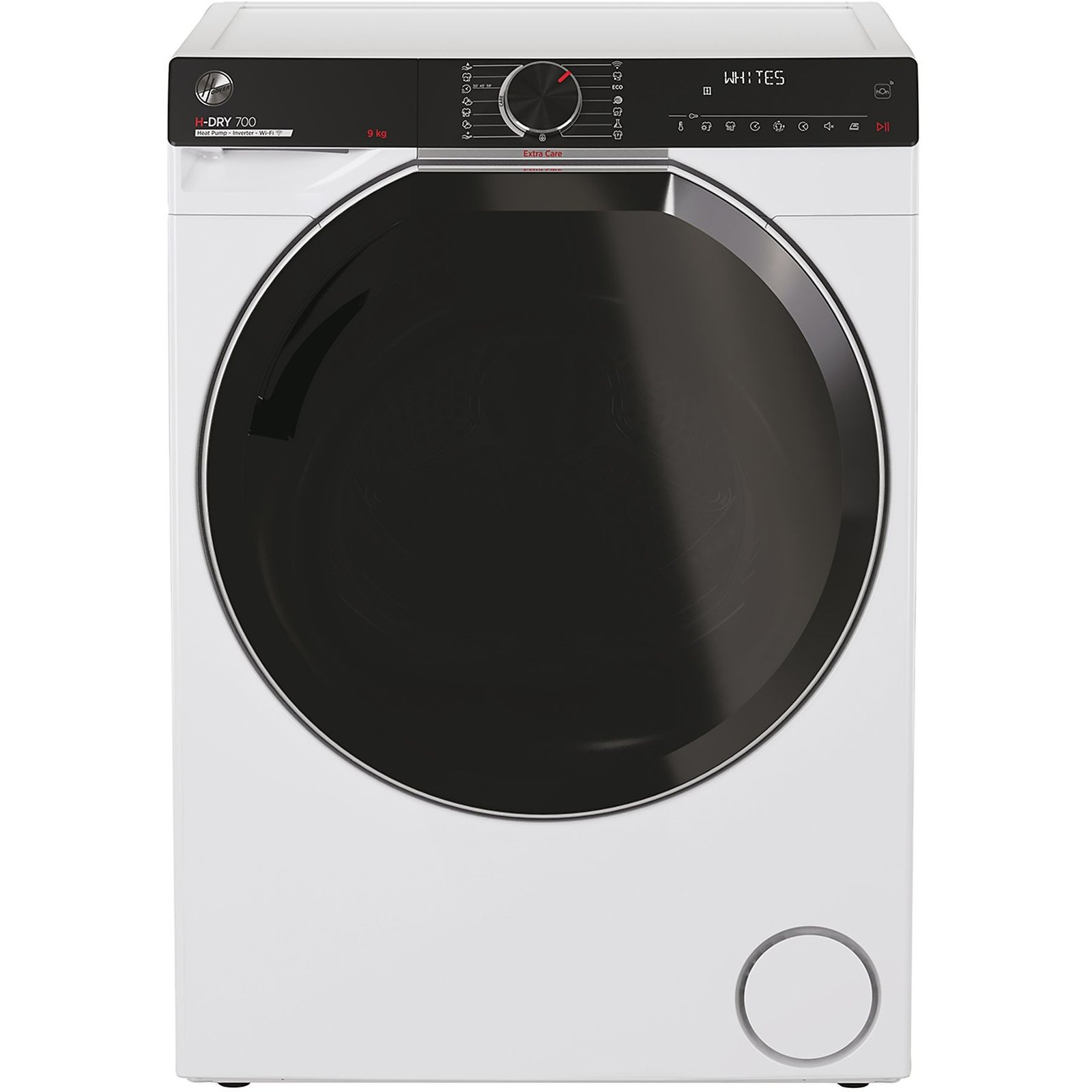 HOOVER HDY7 H9A3BCEX-S asciugatrice, 9 kg, 60,03 cm, Classe A+++