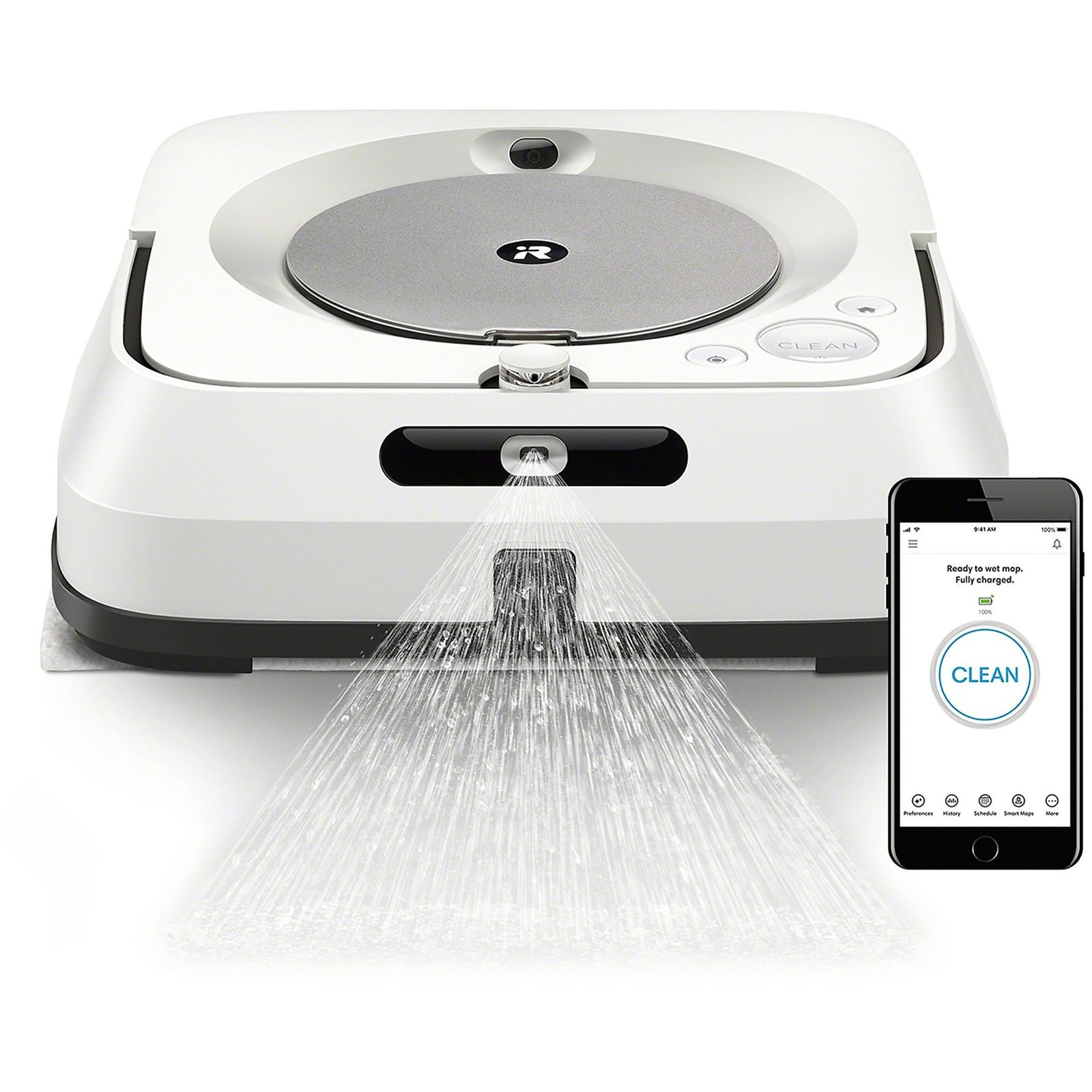 IROBOT BRAAVA JET m6 (m6138) aspirapolvere robot, 21 W