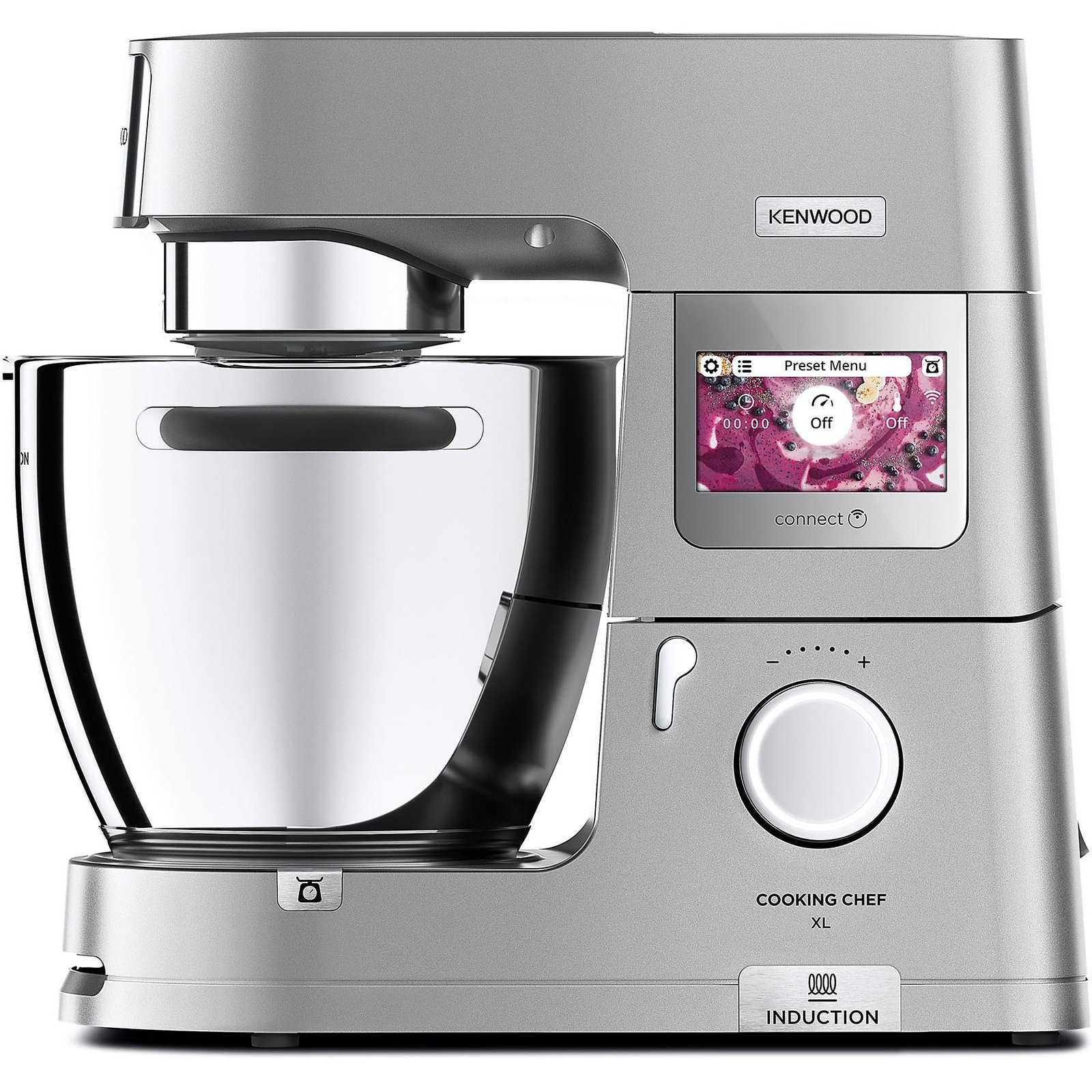 KENWOOD Cooking Chef KCL95.424SI COOKING MACHINE, 1500 W, capacità ciotola 6,7 l, SILVER