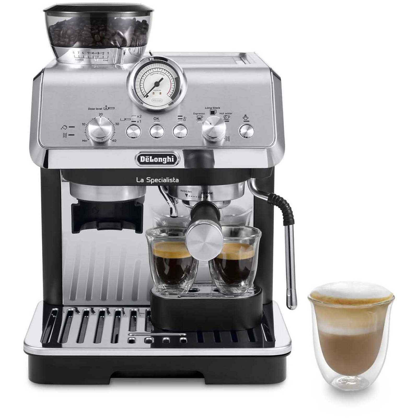 MACCHINA CAFFÈ ESPRESSO DE'LONGHI La Specialista EC9155.MB, 1400 W, Dark grey