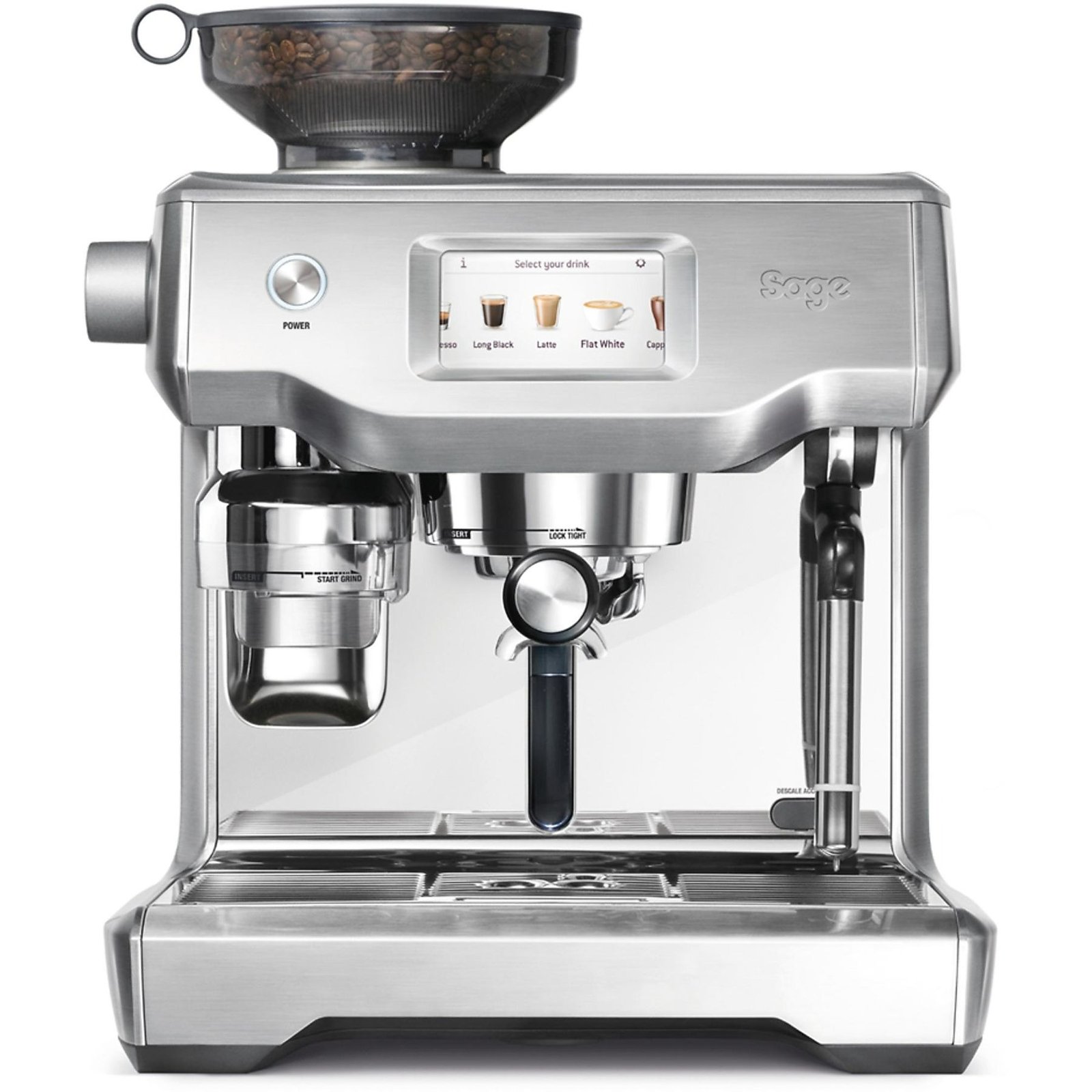 MACCHINA CAFFÈ ESPRESSO SAGE the Oracle Touch, 2400 W, Acciaio inox
