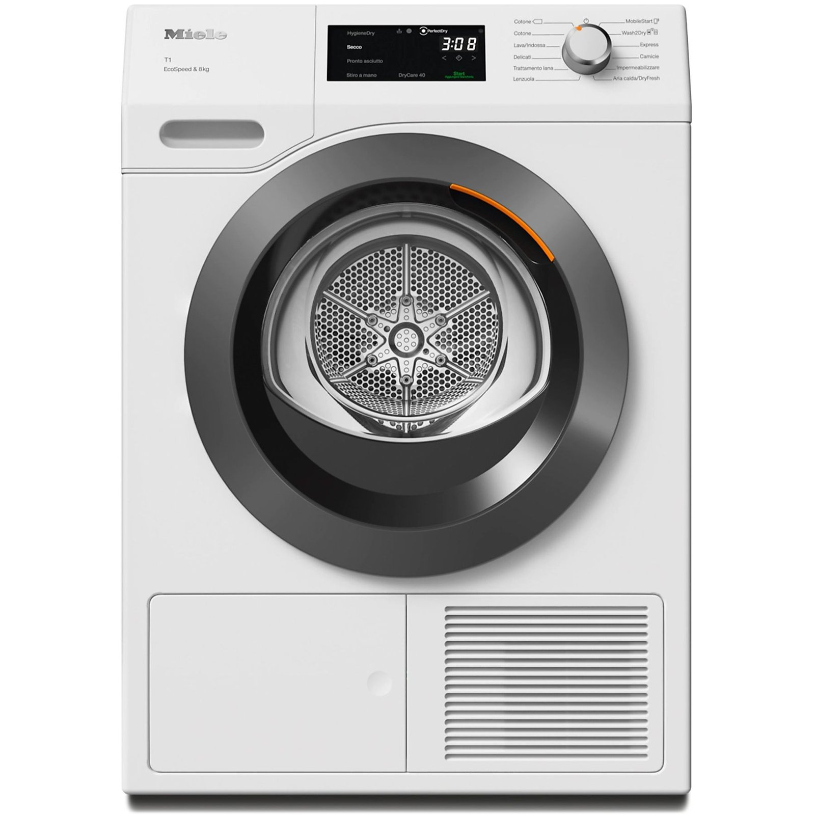 MIELE TCF 770 WP asciugatrice, 8 kg, 63,6 cm, Classe A+++