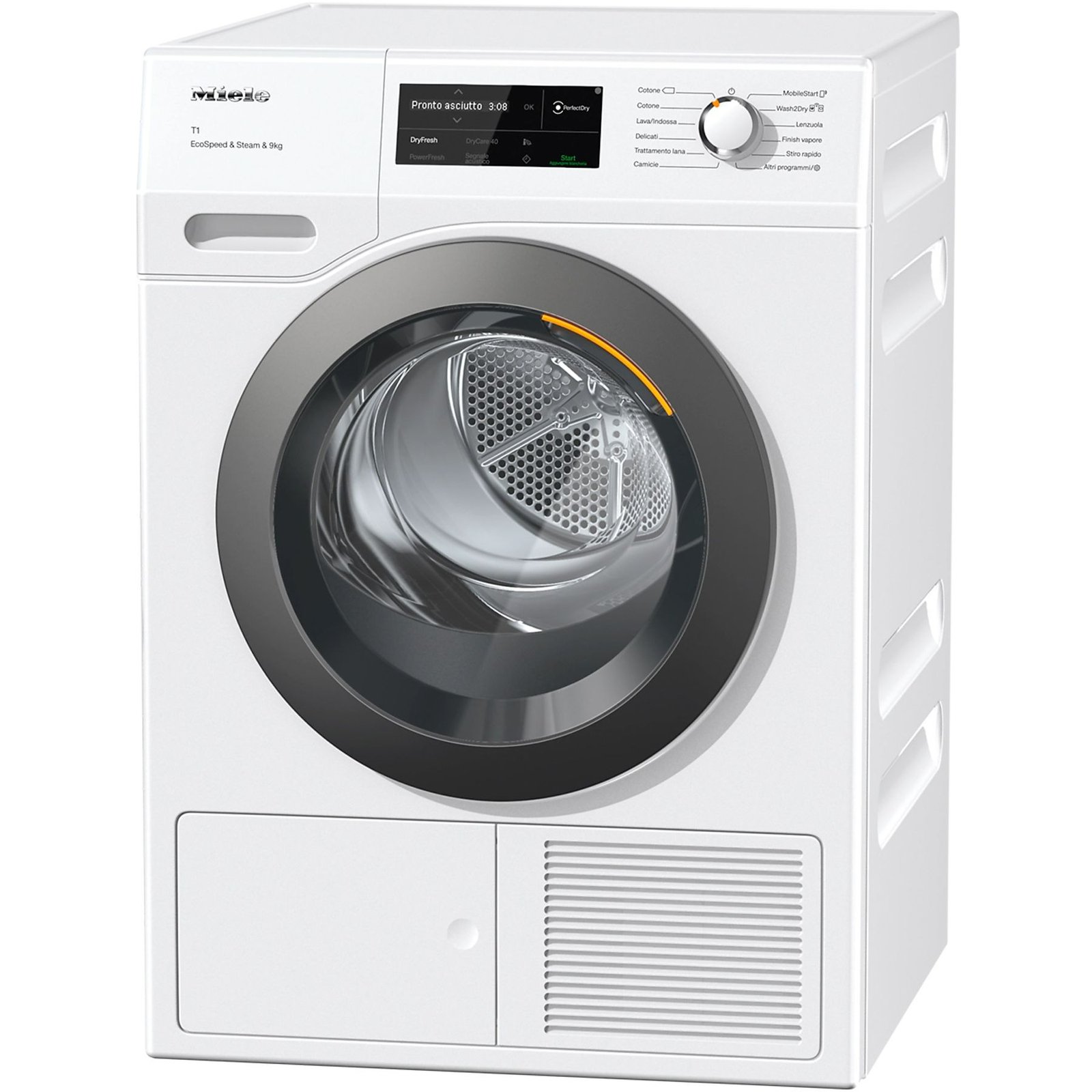 MIELE TCL 790 WP XL Vapore asciugatrice, 9 kg, 63,6 cm, Classe A+++