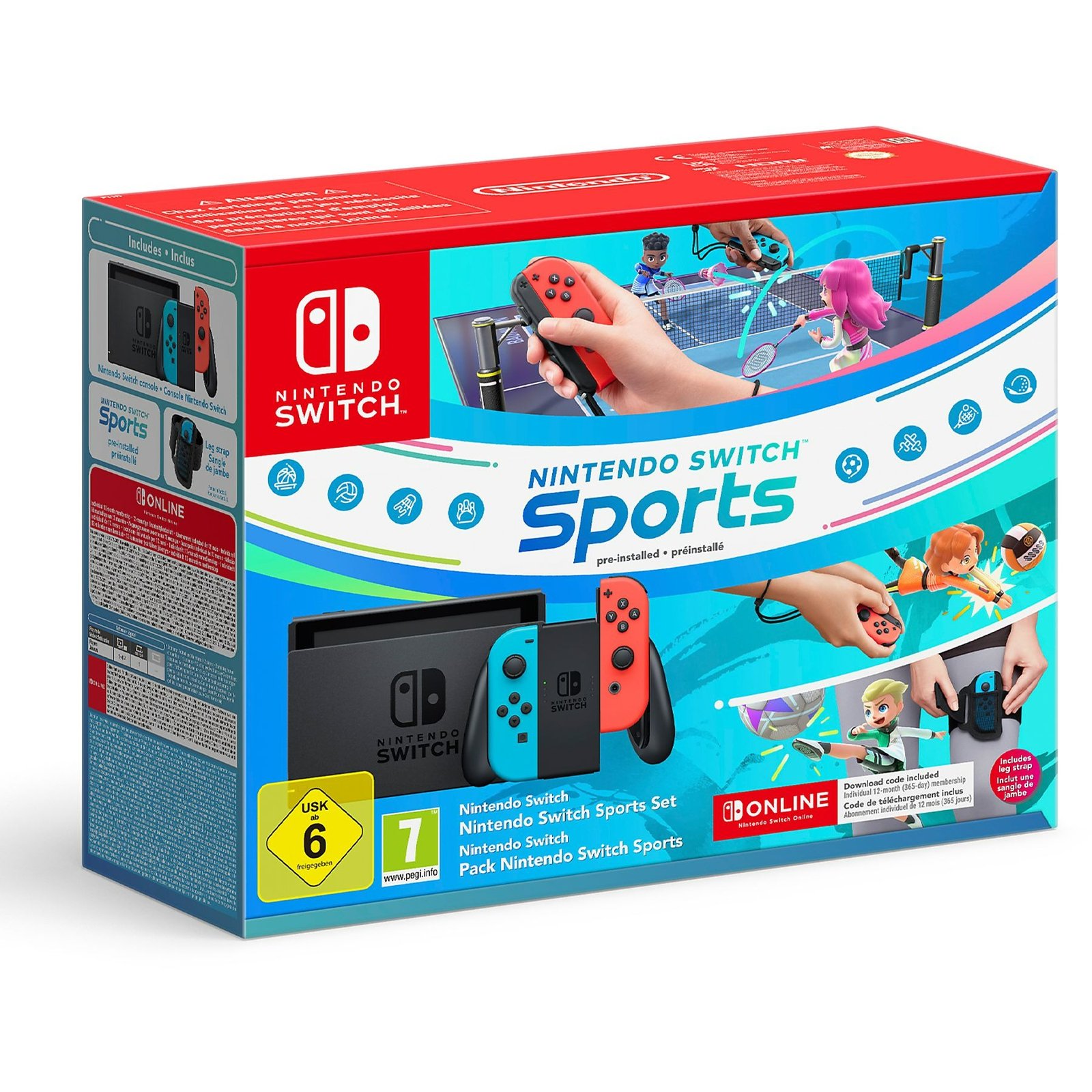 NINTENDO SWITCH1.1SPORTS 12MNSO