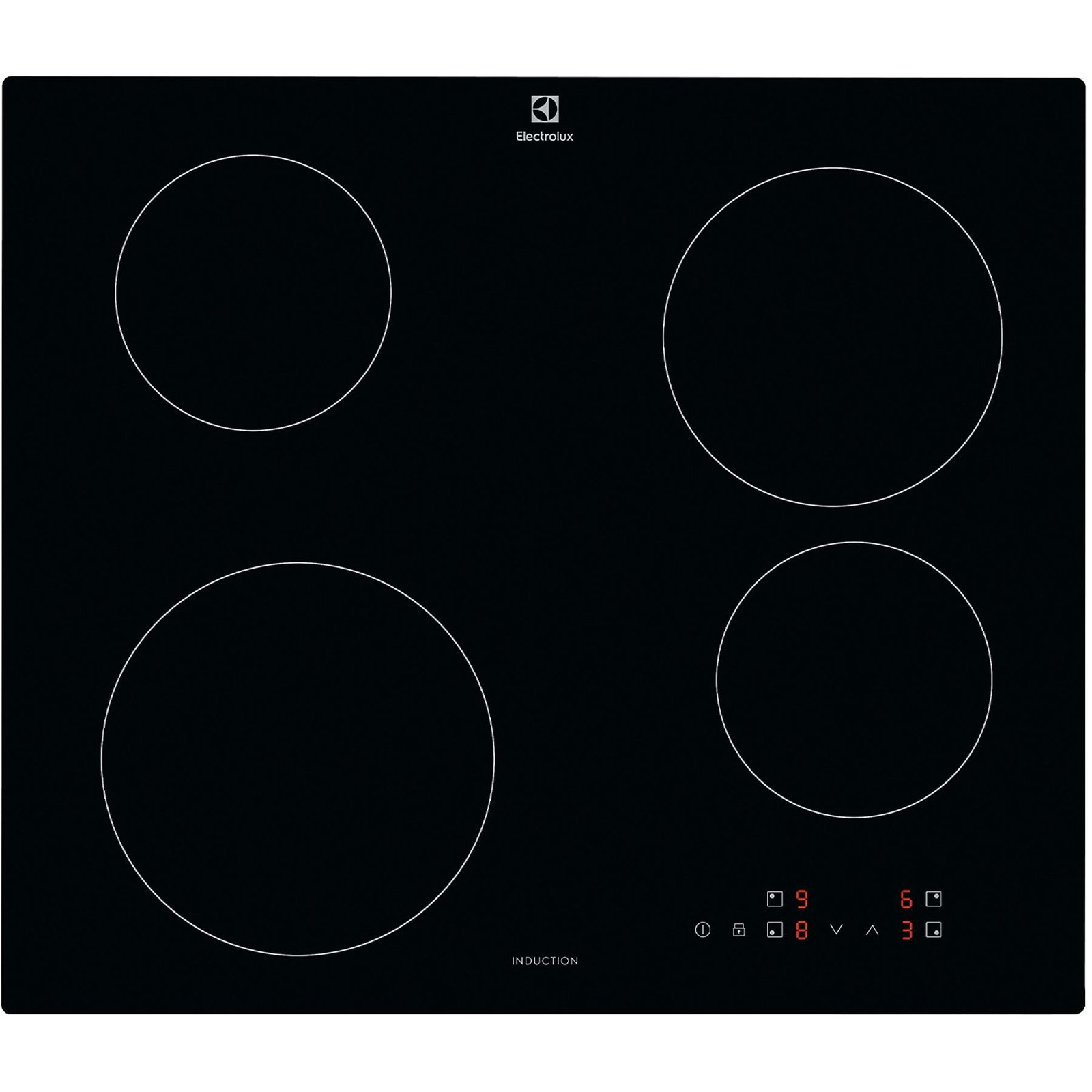 PIANO COTTURA A INDUZIONE ELECTROLUX CIB60424CK, 4 zone cottura, 59 cm x 52 cm