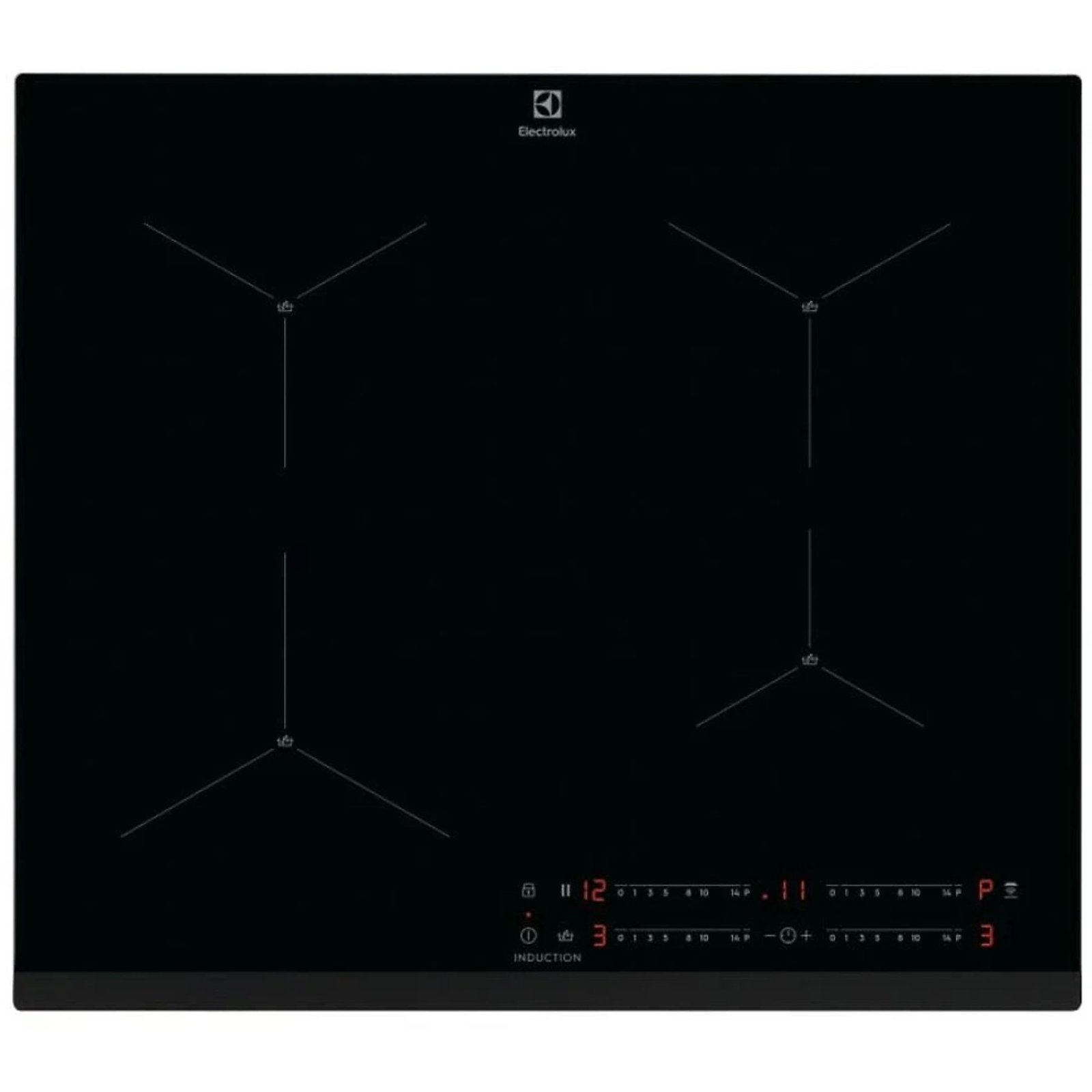 PIANO COTTURA A INDUZIONE ELECTROLUX CIL63443, 4 zone cottura, 590 mm x 520 mm