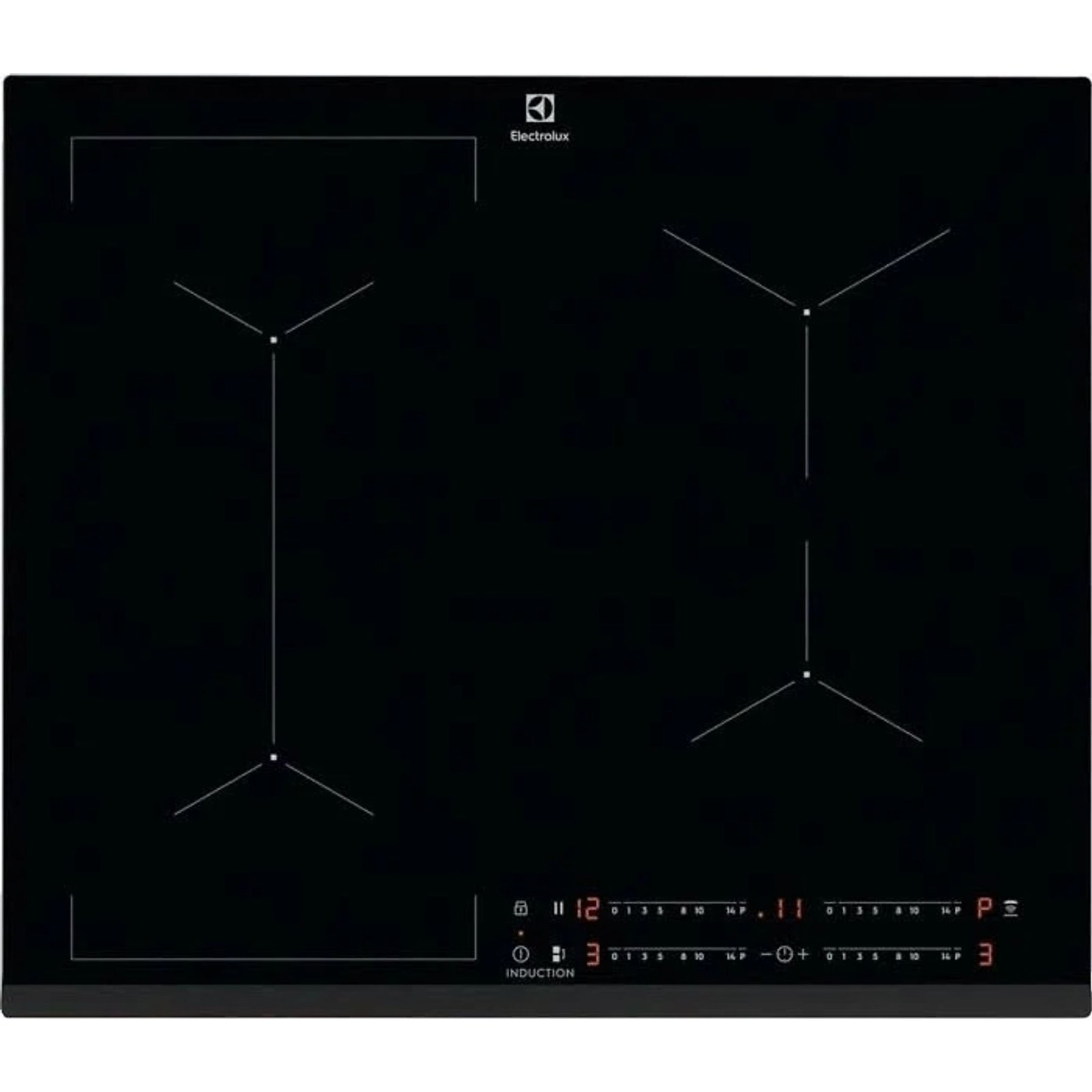 PIANO COTTURA A INDUZIONE ELECTROLUX EIL63443, 4 zone cottura, 590 mm x 520 mm