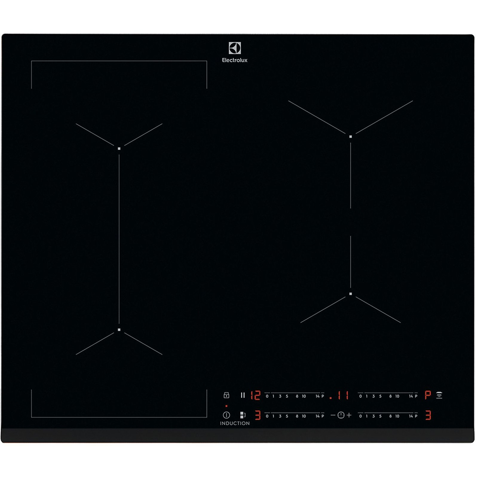 PIANO COTTURA A INDUZIONE ELECTROLUX LIL63441, 4 zone cottura, 59 cm x 52 cm