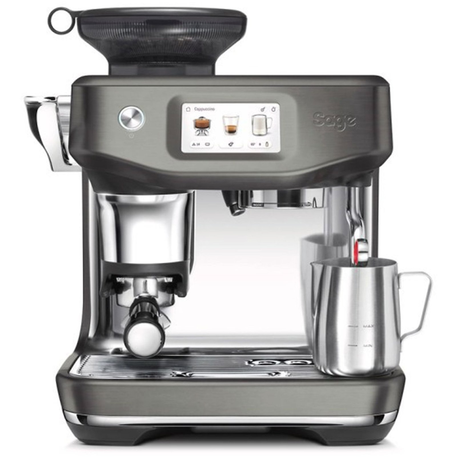 SAGE SES881BST4FEU1 MACCHINA CAFFÉ AUTOMATICA, Nero Acciaio