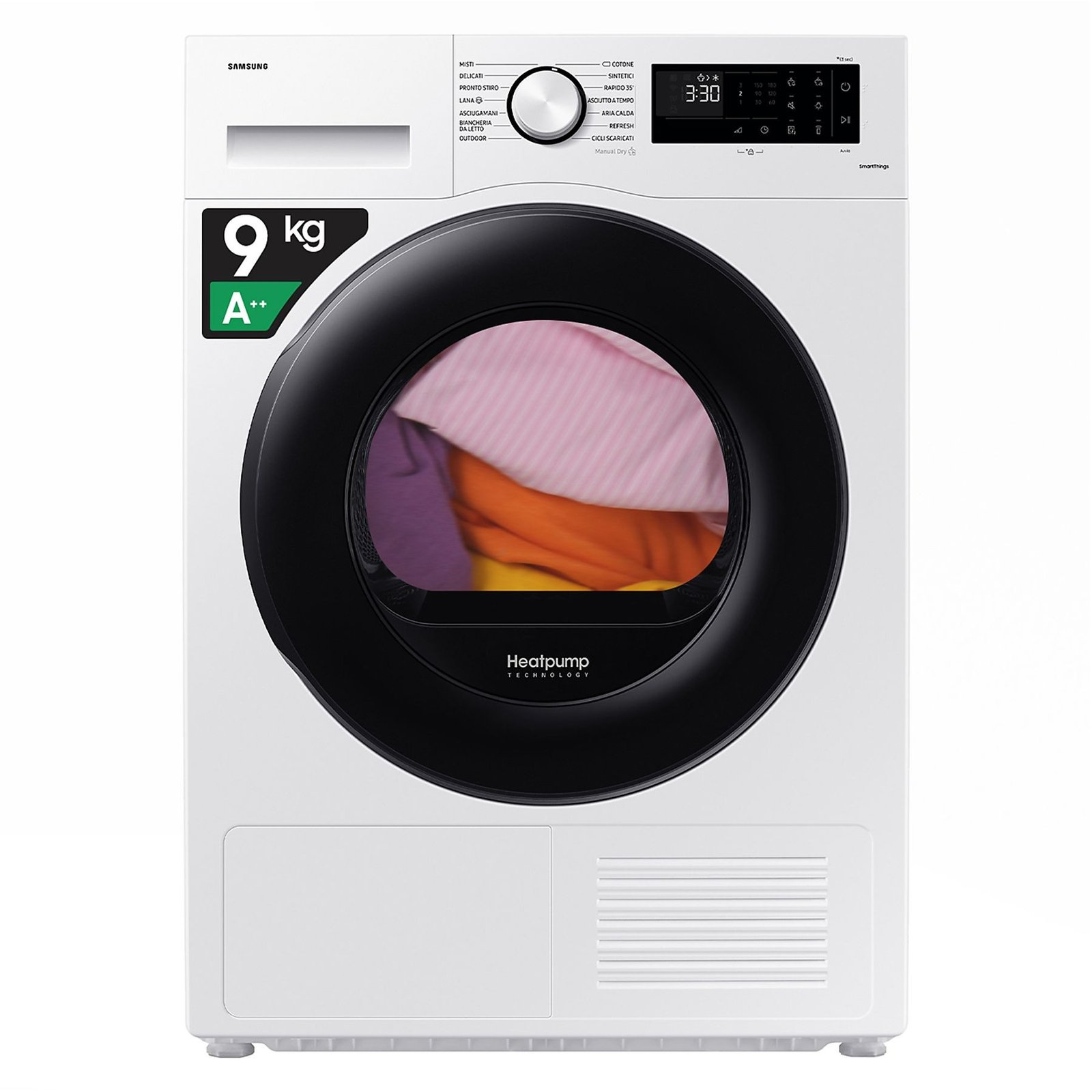 SAMSUNG DV90CGC0A0AEET asciugatrice, 9 kg, 60 cm, Classe A++