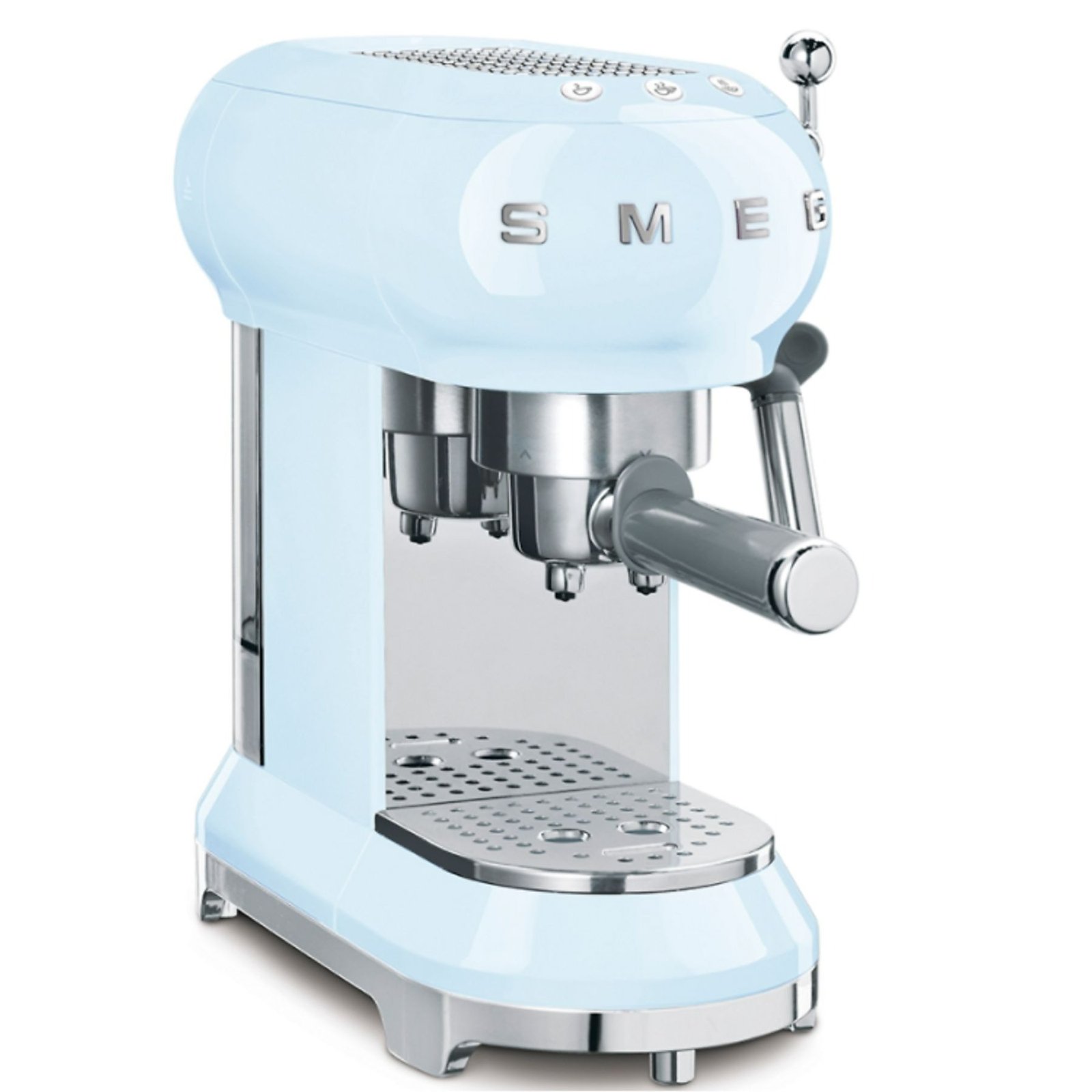 SMEG ECF01PBEU MACCHINA CAFFÉ ESPRESSO, Blu