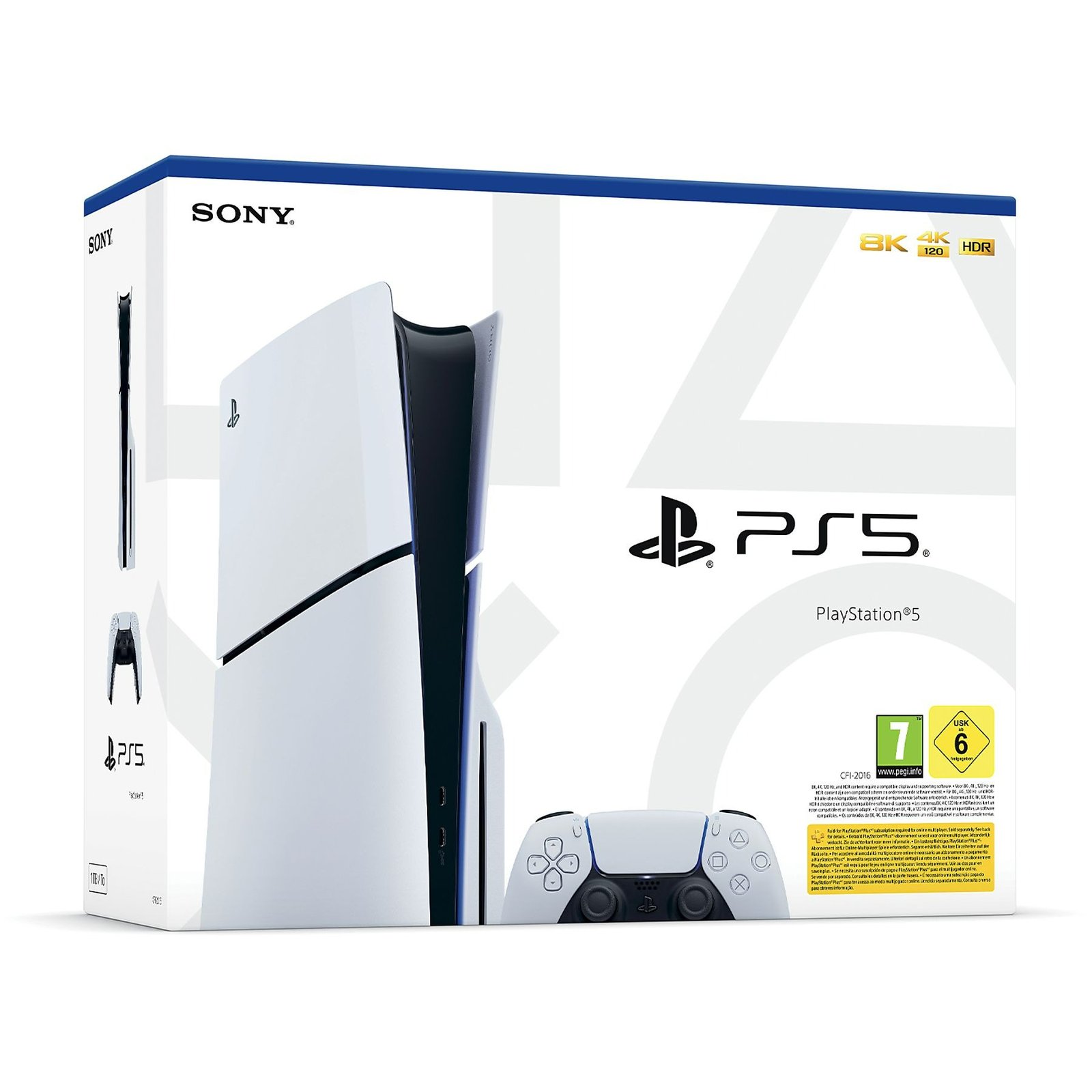 SONY PS5 Disc SLIM - D Chassis, Bianco