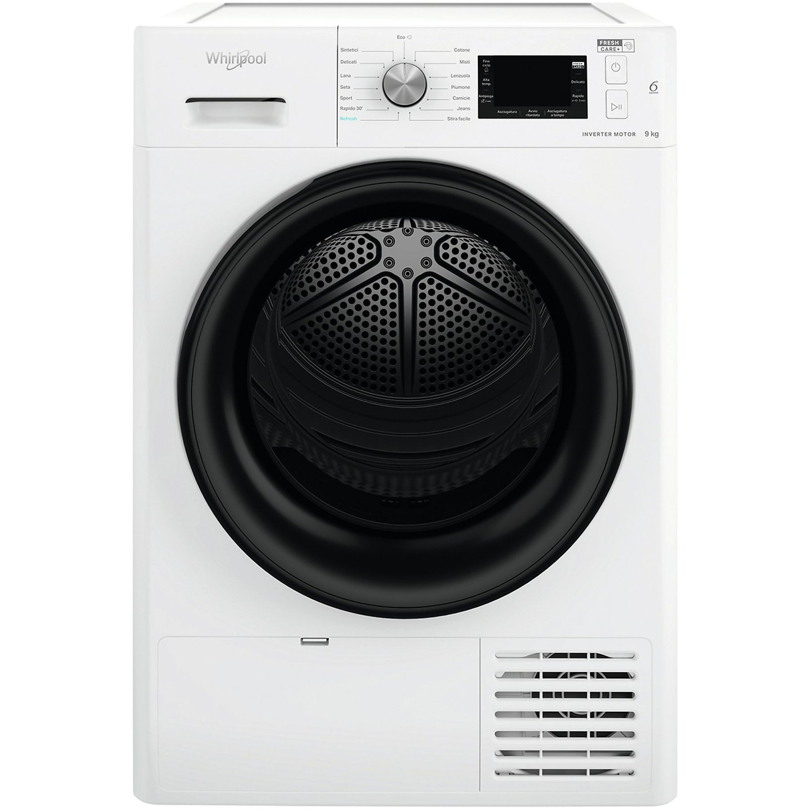 WHIRLPOOL FFTN M22 9X3B IT asciugatrice, 9 kg, 64,9 cm, Classe A+++