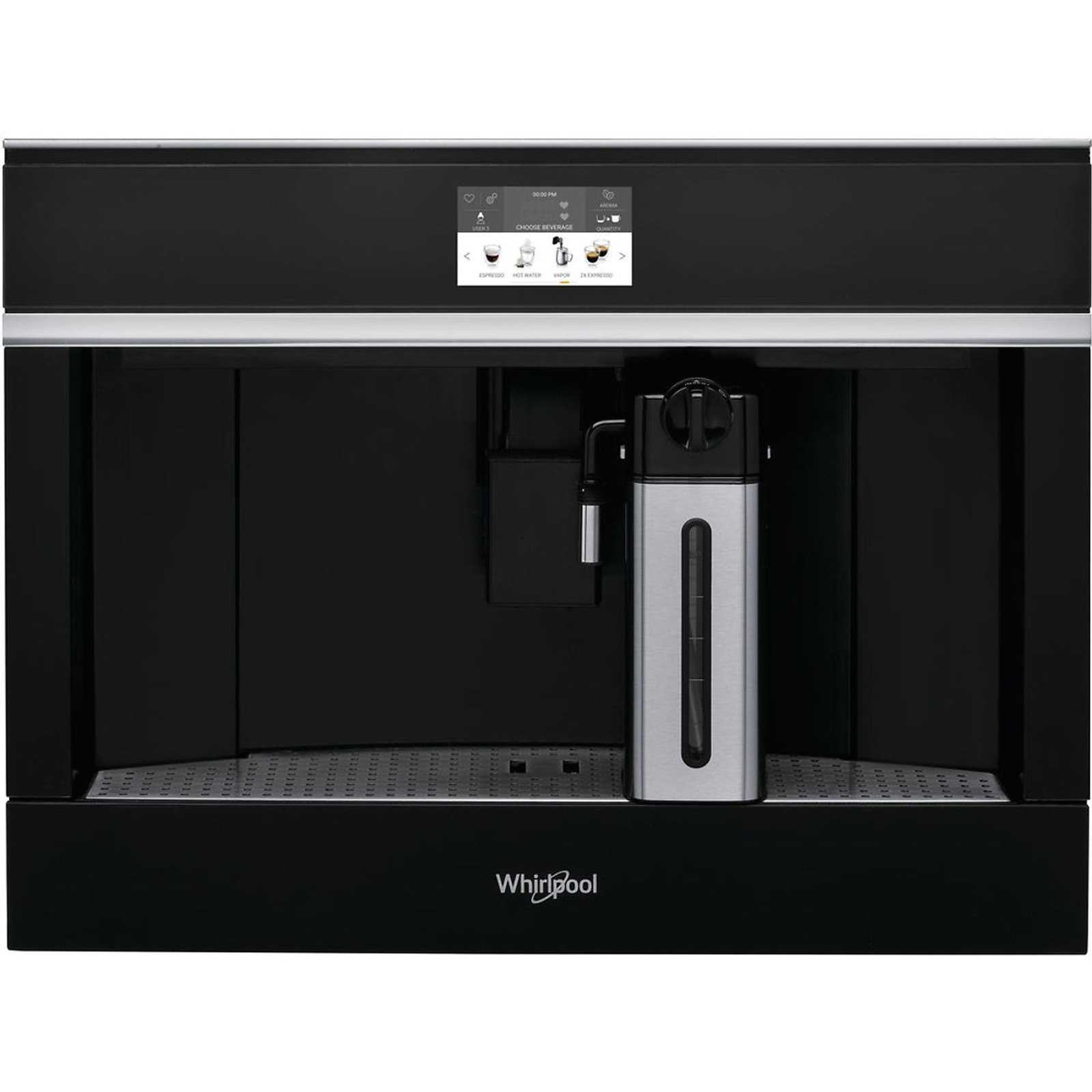 WHIRLPOOL W11 CM145 Incasso MACCHINA CAFFÈ AUTOMATICA, Nero
