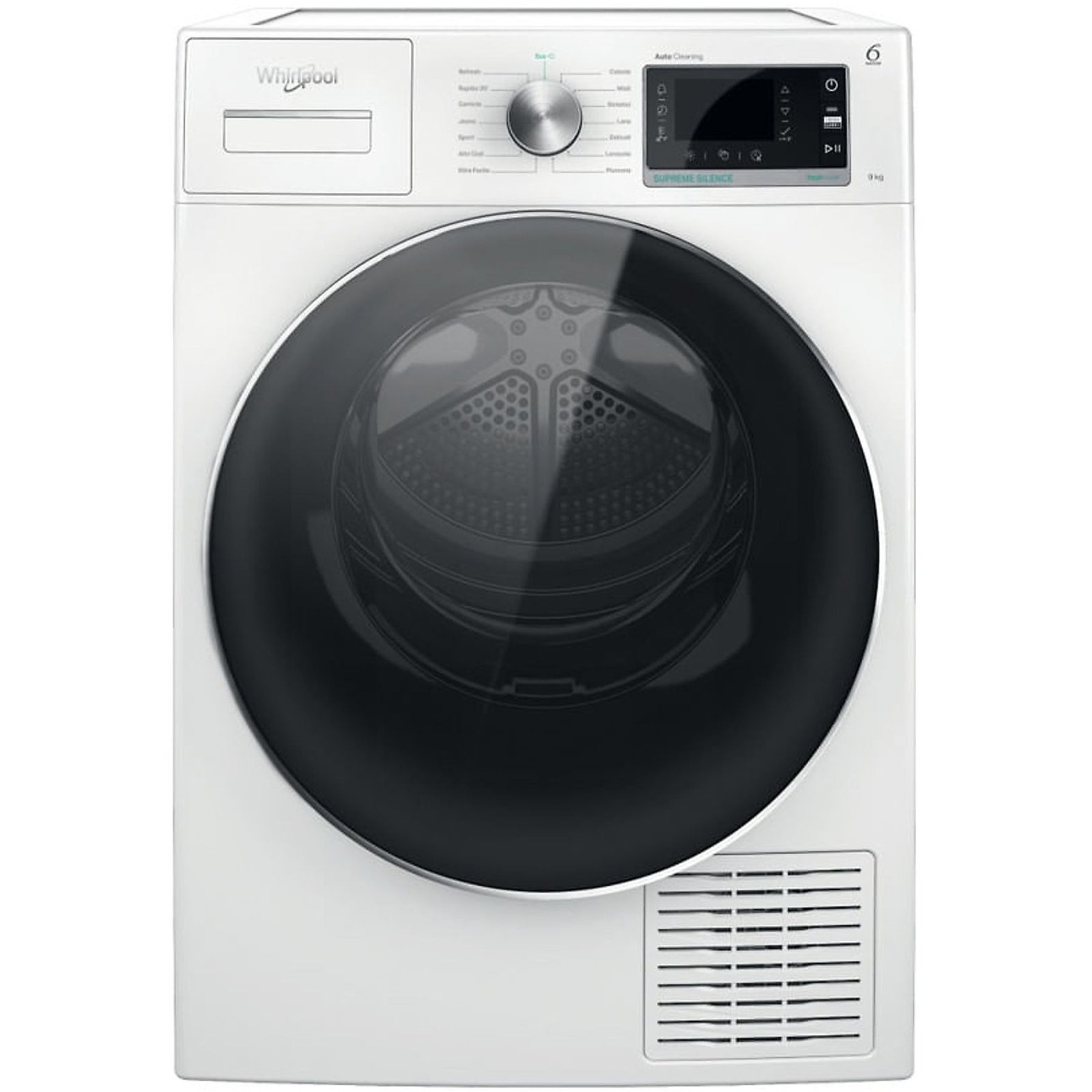 WHIRLPOOL W7X D95WR IT asciugatrice, 9 kg, 67,6 cm, Classe A+++