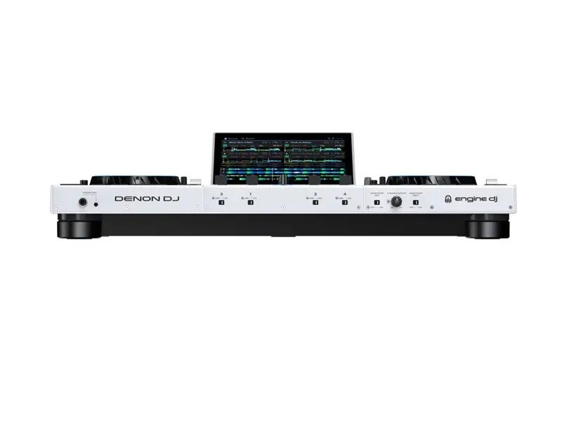 DENON DJ PRIME 4+ WHITE - 4-Deck Standalone DJ Controller in Special Edition WHITE FINISH – Bild 7