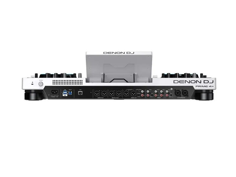 DENON DJ PRIME 4+ WHITE - 4-Deck Standalone DJ Controller in Special Edition WHITE FINISH – Bild 3