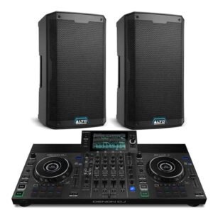 DENON DJ SCLIVE4, DJ-Controller + 2x Alto Professional TS410
