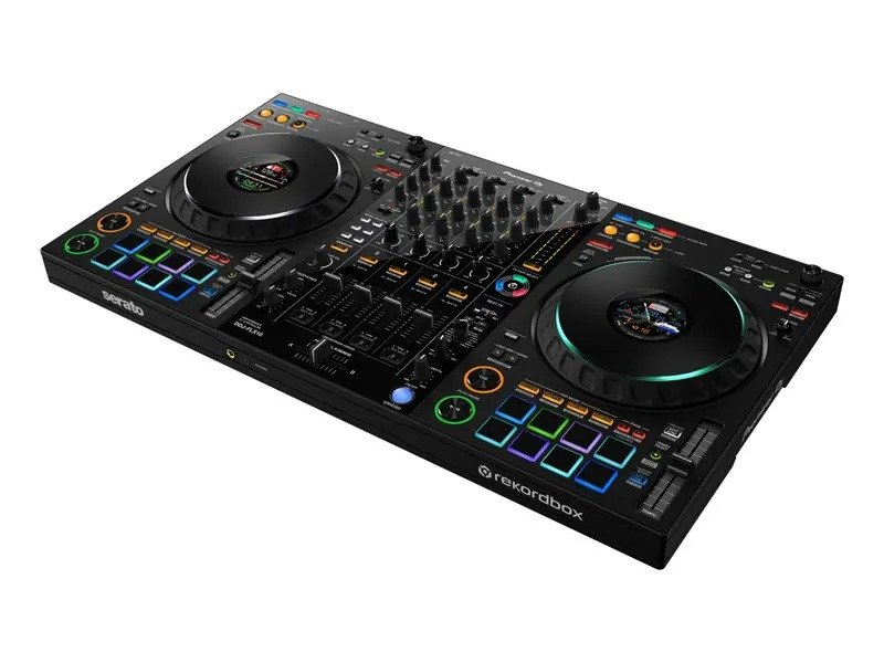 Pioneer DDJ-FLX10, 4-Kanal-DJ-Performance-Controller für verschiedene DJ-Software (schwarz) – Bild 6